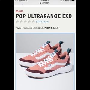 Vans pop ultrarange exo